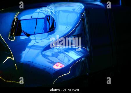 Shinkansen Serie N700 Stockfoto