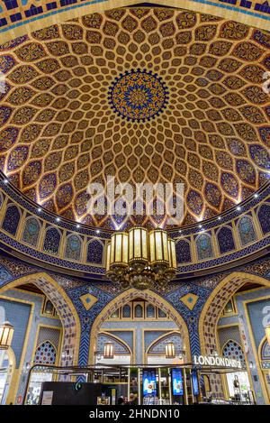 Ibn Battuta Mall Dubai Vereinigte Arabische Emirate März 29 2021 das Innere der Ibn Battuta Mall ist eines davon Stockfoto
