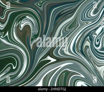 Flüssige Kunstfarbe von Visax Stockfoto