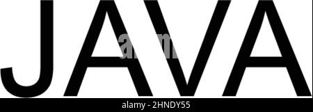 Java Simple Vector-Symbol. Illustration Symbol Design-Vorlage für Web mobile UI-Element. Stock Vektor