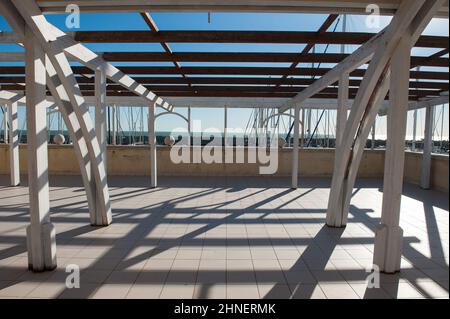 Lido di Ostia, Rom, Italien 24/10/2017: Marina. © Andrea Sabbadini Stockfoto