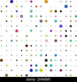 Zufällige Punkte, Kreise Halbtonmuster. Stipple, Stippling Hintergrund. Polkadots, pointillistender Hintergrund - Stock-Vektor-Illustration, Clip-Art-Grafiken Stock Vektor