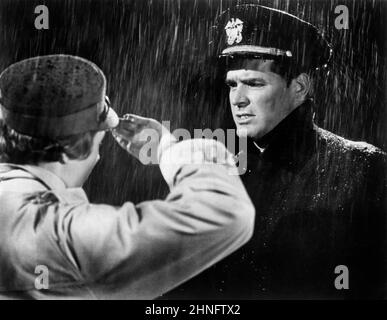 Julie Andrews, James Garner, am Set von The Film, 'The Americanization of Emily', MGM, 1964 Stockfoto