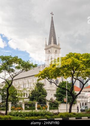 Ehemaliges Kloster des heiligen Jesuskindes - Singapur Stockfoto