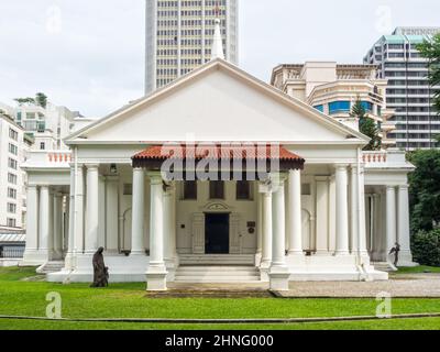 Die armenische Kirche, die dem hl. Gregor dem Erleuchter geweiht ist, ist die älteste Kirche in Singapur Stockfoto