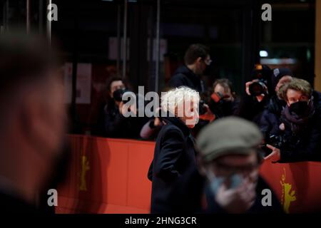 Berlin, Berlin, Deutschland. 16th. Februar 2022. Red Carpet vor der Preisverleihung auf der Berlinale 2022 (Foto: © Beata Siewicz/Pacific Press via ZUMA Press Wire) Stockfoto