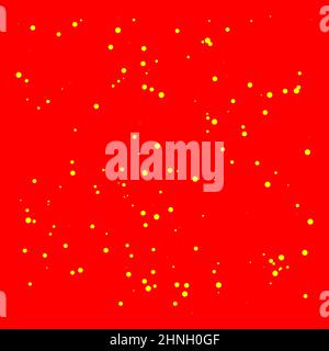 Popart dutone, rot-gelbe Vektor-Textur, patttern - Stock Vektor-Illustration, Clip-Art-Grafiken Stock Vektor