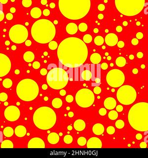 Popart dutone, rot-gelbe Vektor-Textur, patttern - Stock Vektor-Illustration, Clip-Art-Grafiken Stock Vektor