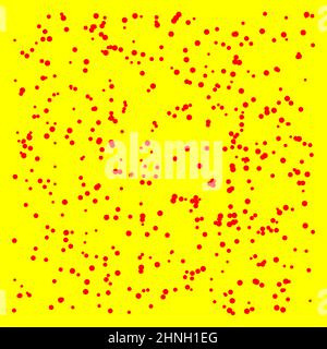 Popart dutone, rot-gelbe Vektor-Textur, patttern - Stock Vektor-Illustration, Clip-Art-Grafiken Stock Vektor
