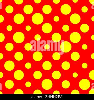 Popart dutone, rot-gelbe Vektor-Textur, patttern - Stock Vektor-Illustration, Clip-Art-Grafiken Stock Vektor