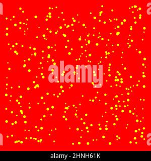 Popart dutone, rot-gelbe Vektor-Textur, patttern - Stock Vektor-Illustration, Clip-Art-Grafiken Stock Vektor