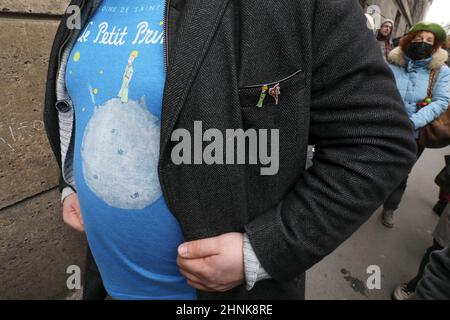 AUSSTELLUNG LE PETIT PRINCE IM MUSÉE DES ARTS DECORATIFS, PARIS Stockfoto