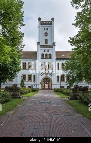 Schloss Aurich, Aurich, Ostfriesland, Niedersachsen, Deutschland Stockfoto