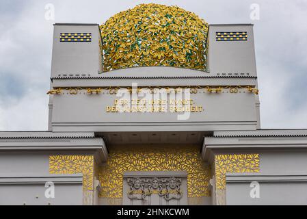 Secession Gebäude in Wien Stockfoto