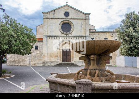 Santa Maria di Betlem in Sassari Stockfoto