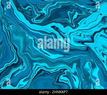 Flüssige Kunstfarbe von Visax Stockfoto