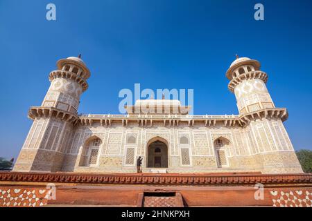Itimad-ud-Daulah oder Baby Taj in Agra, Indien Stockfoto