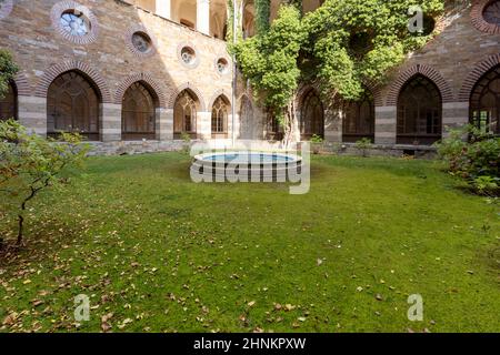 Kamieniec Zabkowicki Palace, 19th-Jahrhundert monumentalen Palast, Kamieniec Zabkowicki, Polen Stockfoto