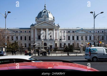 Berühmte Krankenhauses Coltea in Bukarest, Rumänien Stockfoto