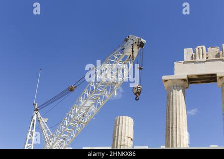 Parthenon auf der Akropolis Stockfoto