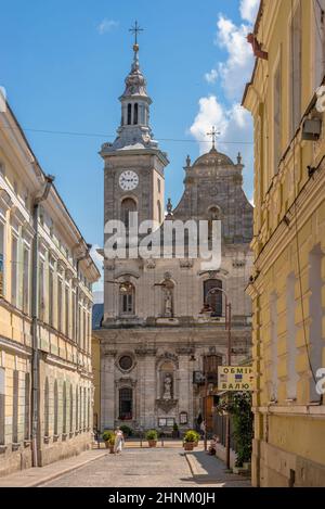 Dormition der Theotokos Kosciol in Zolochiv, Ukraine Stockfoto