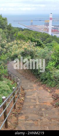 Taipingling Sea View Trail, New Taipei City 18. Okt. 2021, Taiwan Stockfoto