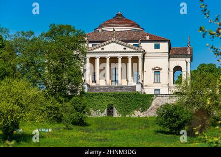 Die neoklassische Villa Capra "La Rotonda, entworfen von Andrea Palladio Stockfoto