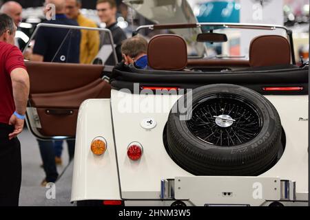 Oldtimer bei einer Ausstellung in Salzburg (Österreich) - Oldtimer auf einer Ausstellung in Salzburg (Österreich) Stockfoto