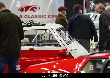 Oldtimer bei einer Ausstellung in Salzburg (Österreich) - Oldtimer auf einer Ausstellung in Salzburg (Österreich) Stockfoto