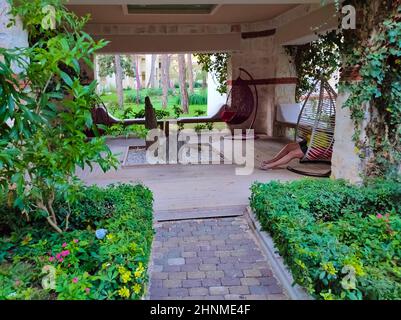 Goynuk, Antalya, Türkei - 11. Mai 2021: Blick auf den Ulusoy Kemer Holiday Club Stockfoto