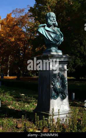 Kaiser-Wilhelm-Denkmal in Friedrichshafen Stockfoto