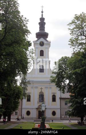 Kathedrale der Heiligen Teresa von Avila in Bjelovar, Kroatien Stockfoto