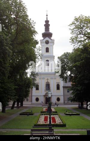 Kathedrale der Heiligen Teresa von Avila in Bjelovar, Kroatien Stockfoto