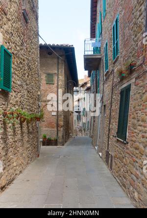 Passignano sul Trasimeno, Umbrien, Italien Stockfoto