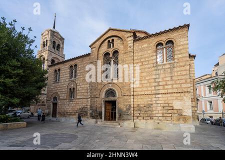 Kirche von Sotera Lykodemos - Heilige Dreifaltigkeit in Athen Stockfoto