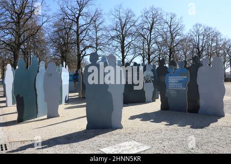 Bayern-Denkmal Oktoberfest-Attentat Stockfoto