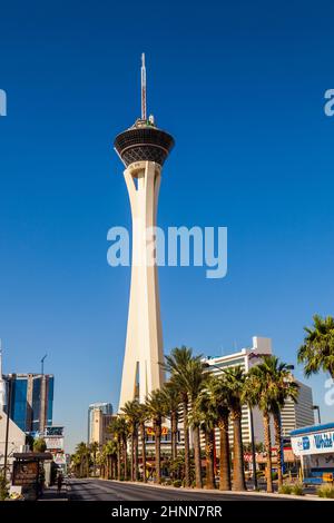 Stratosphere Casino und Hotel in Las Vegas Stockfoto