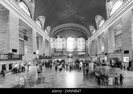 Menschen am Grand Central Terminal, New York City Stockfoto