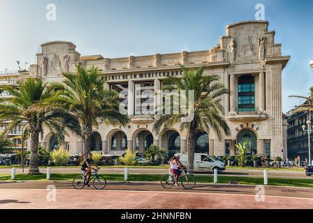 Palais de la Mediterranee, Nizza, Cote d'Azur, Frankreich Stockfoto