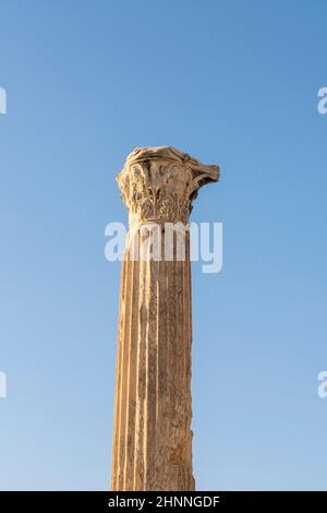 Hadrians Bibliothek archäologische Stätte in Athen, Griechenland Stockfoto