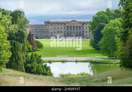 Schloss Wilhelmshöhe in Kassel Stockfoto