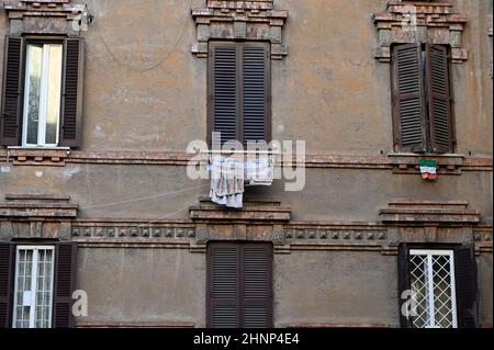 Waschtag in Italien Stockfoto