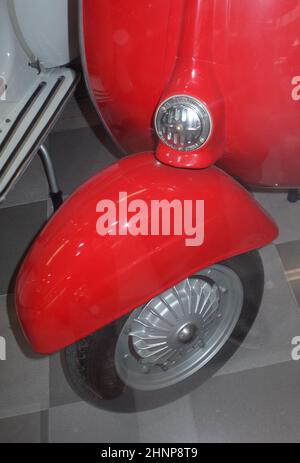 Die Vespa, die weltberühmte italienische Motorroller Stockfoto