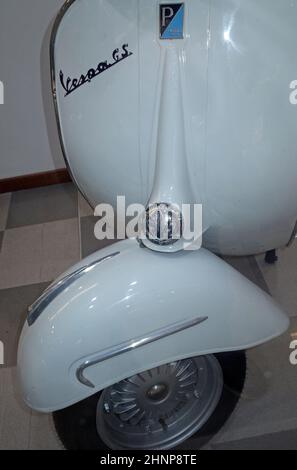 Die Vespa, die weltberühmte italienische Motorroller Stockfoto