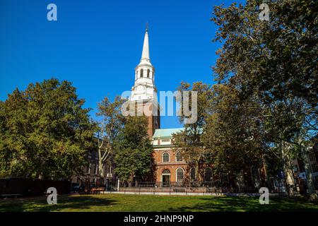 Christ Church in Philadelphia, Pennsylvania Stockfoto