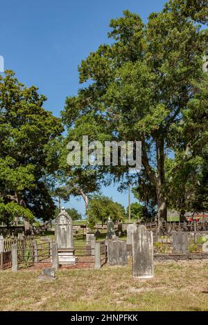 Alter historischer Friedhof in Sankt Augustine, USA Stockfoto