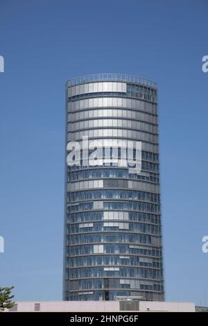 Köln Dreieck, berühmtes Gebäude in der Nähe der Köln Messe-Deutz Stockfoto