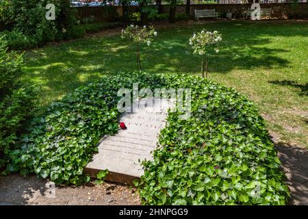 Grab von Christiane von Goethe, der Ehefrau von Johann Wolfgang von Goethe Stockfoto