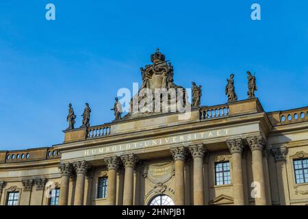 Schöne Humboldt Universität in Berlin, Deutschland Stockfoto