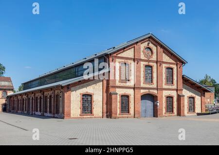 Die alte Industriehalle alte Schmelz wurde zu einem Veranstaltungsgelände umgebaut Stockfoto